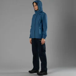 Pantaloni antipioggia da donna ripiegabili