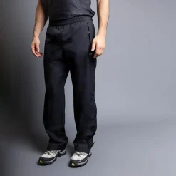 Pantaloni antipioggia ripiegabili da uomo con mesh