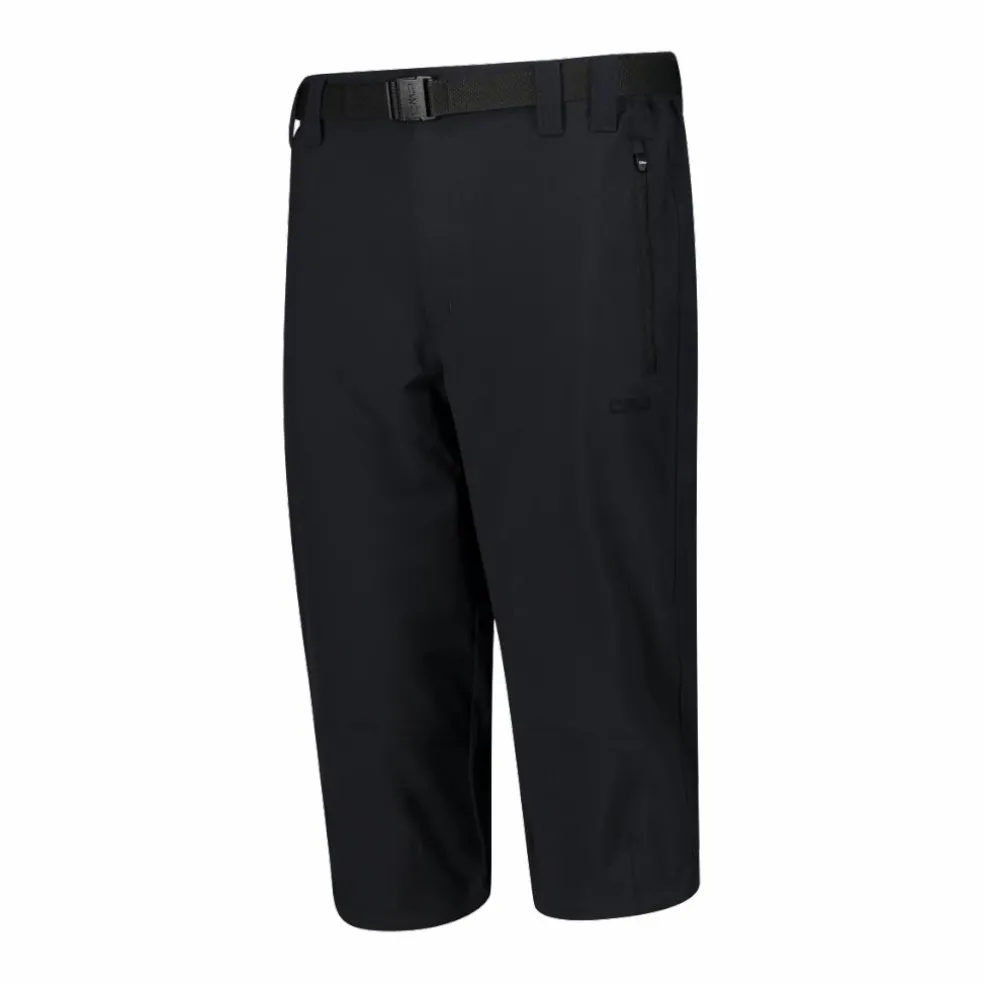 Pantaloni Capri in poliestere elasticizzato da uomo