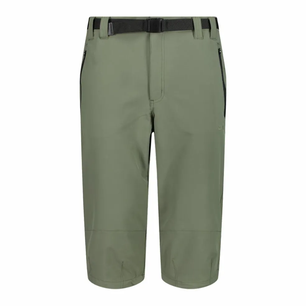 Pantaloni Capri in poliestere elasticizzato da uomo