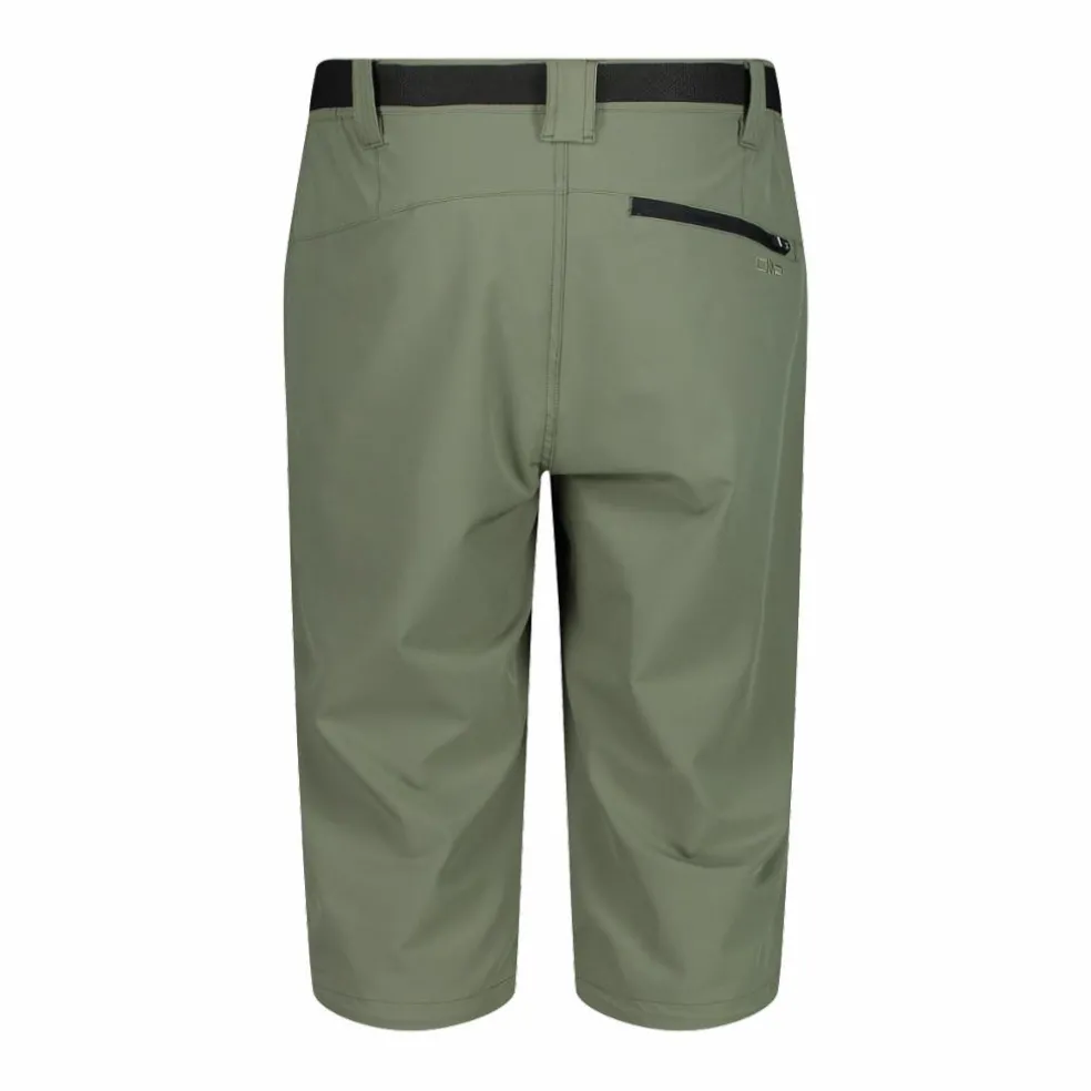 Pantaloni Capri in poliestere elasticizzato da uomo