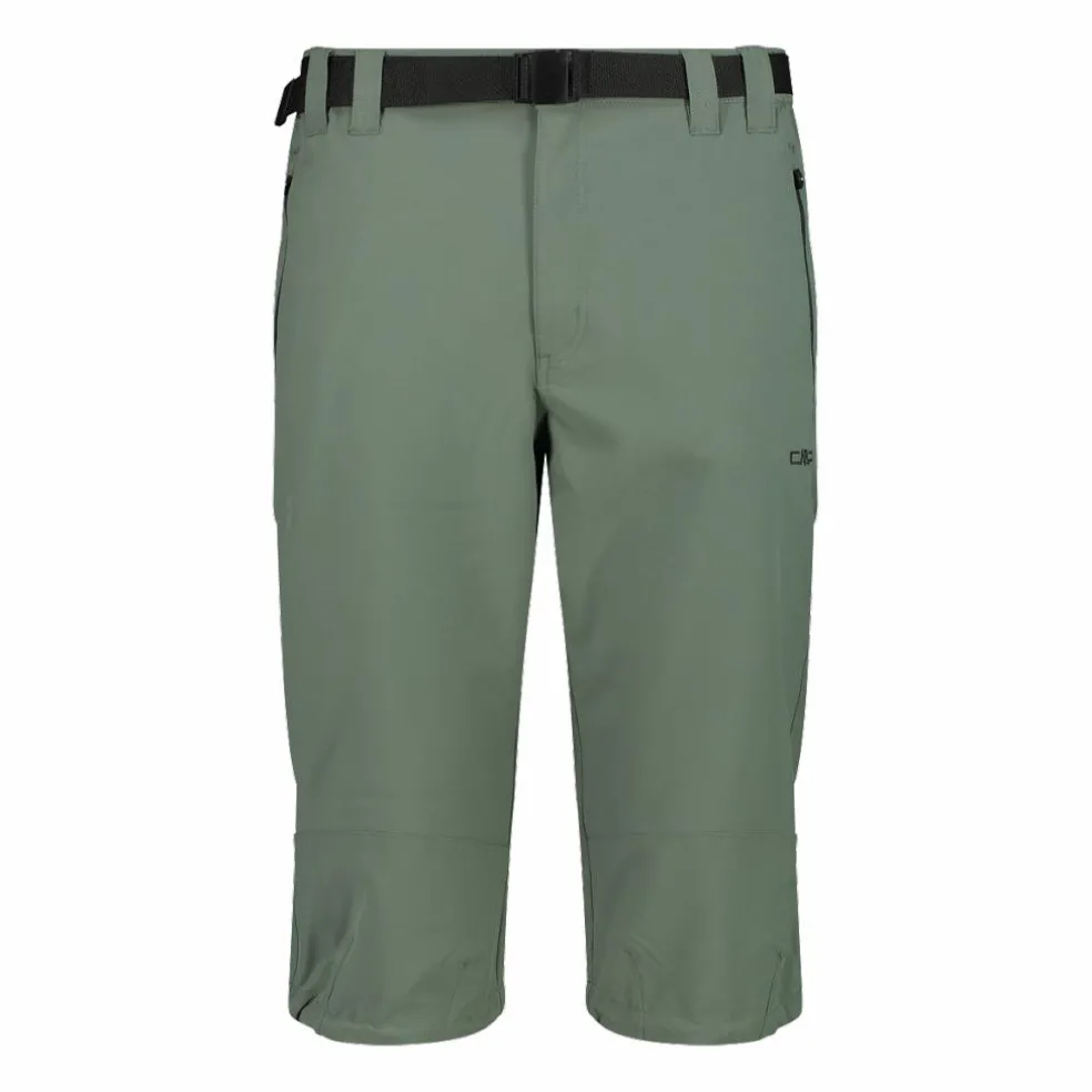 Pantaloni Capri in poliestere elasticizzato da uomo