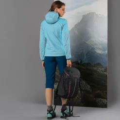 Pantaloni capri trekking donna