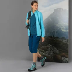 Pantaloni capri trekking donna