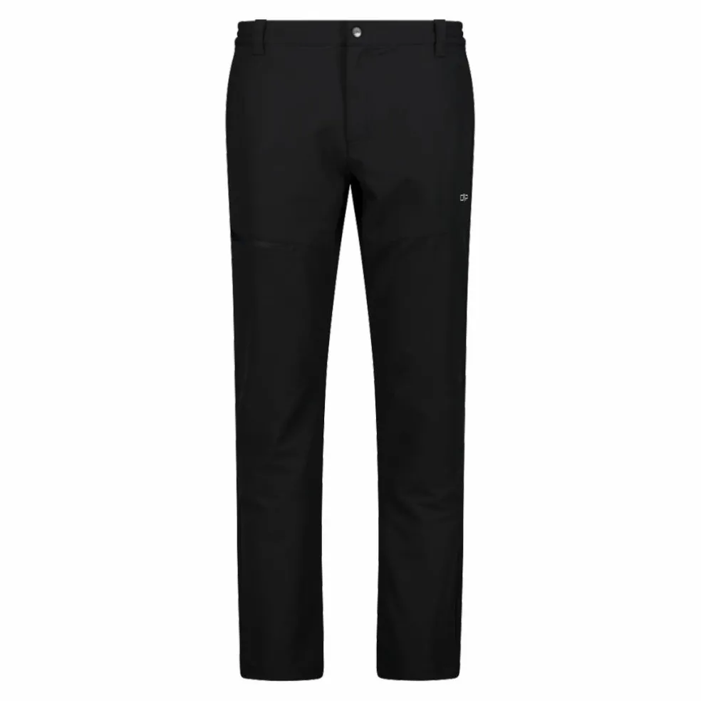 Pantaloni comfort fit da uomo in poliestere elasticizzato