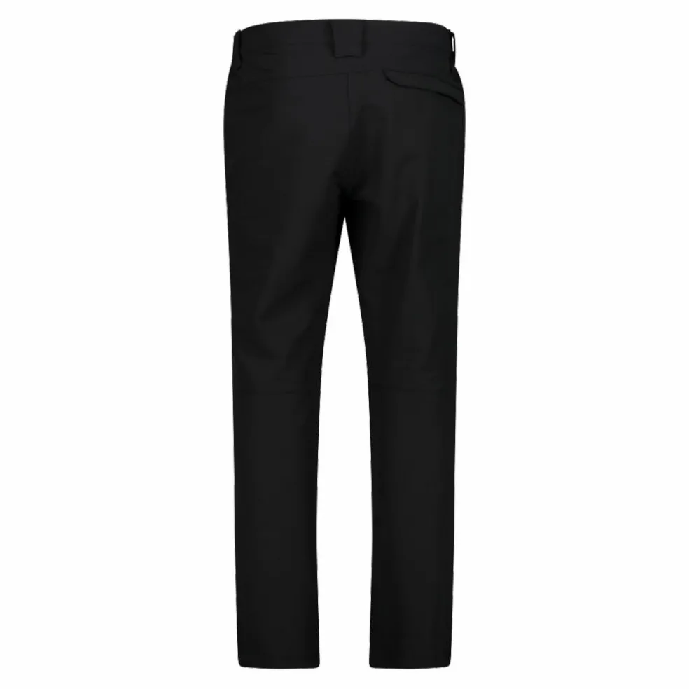 Pantaloni comfort fit da uomo in poliestere elasticizzato