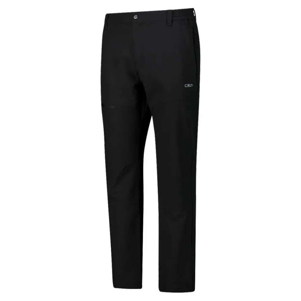 Pantaloni comfort fit da uomo in poliestere elasticizzato