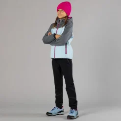 Pantaloni da bambina in poliestere elasticizzato