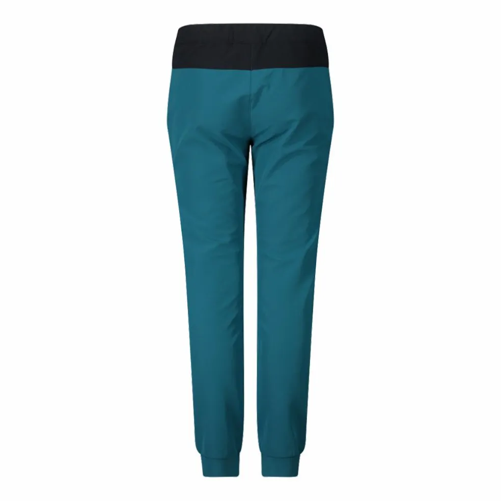Pantaloni da bambina in poliestere elasticizzato