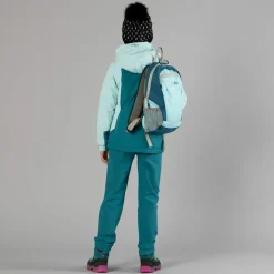 Pantaloni da bambina in poliestere elasticizzato