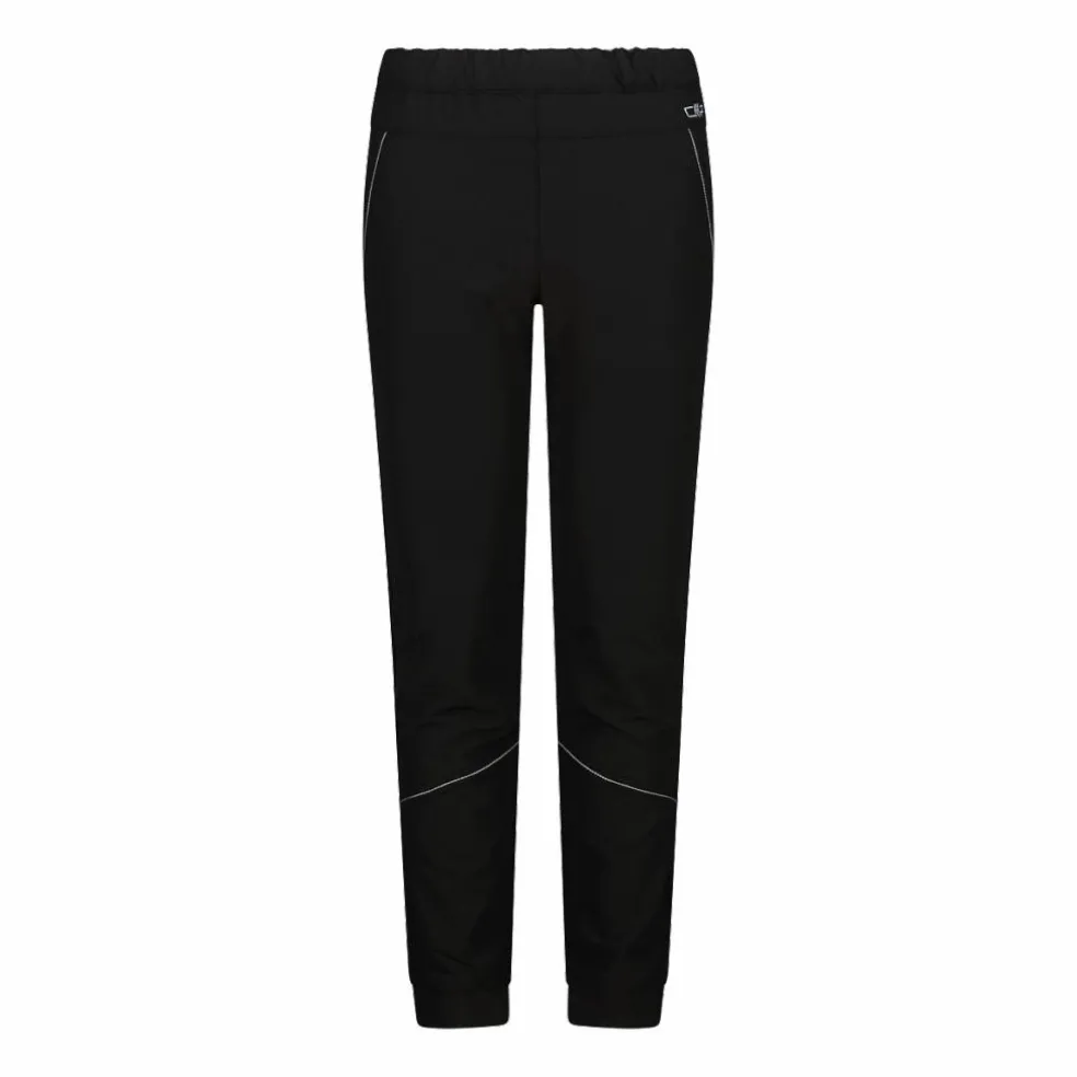 Pantaloni da bambina in poliestere elasticizzato