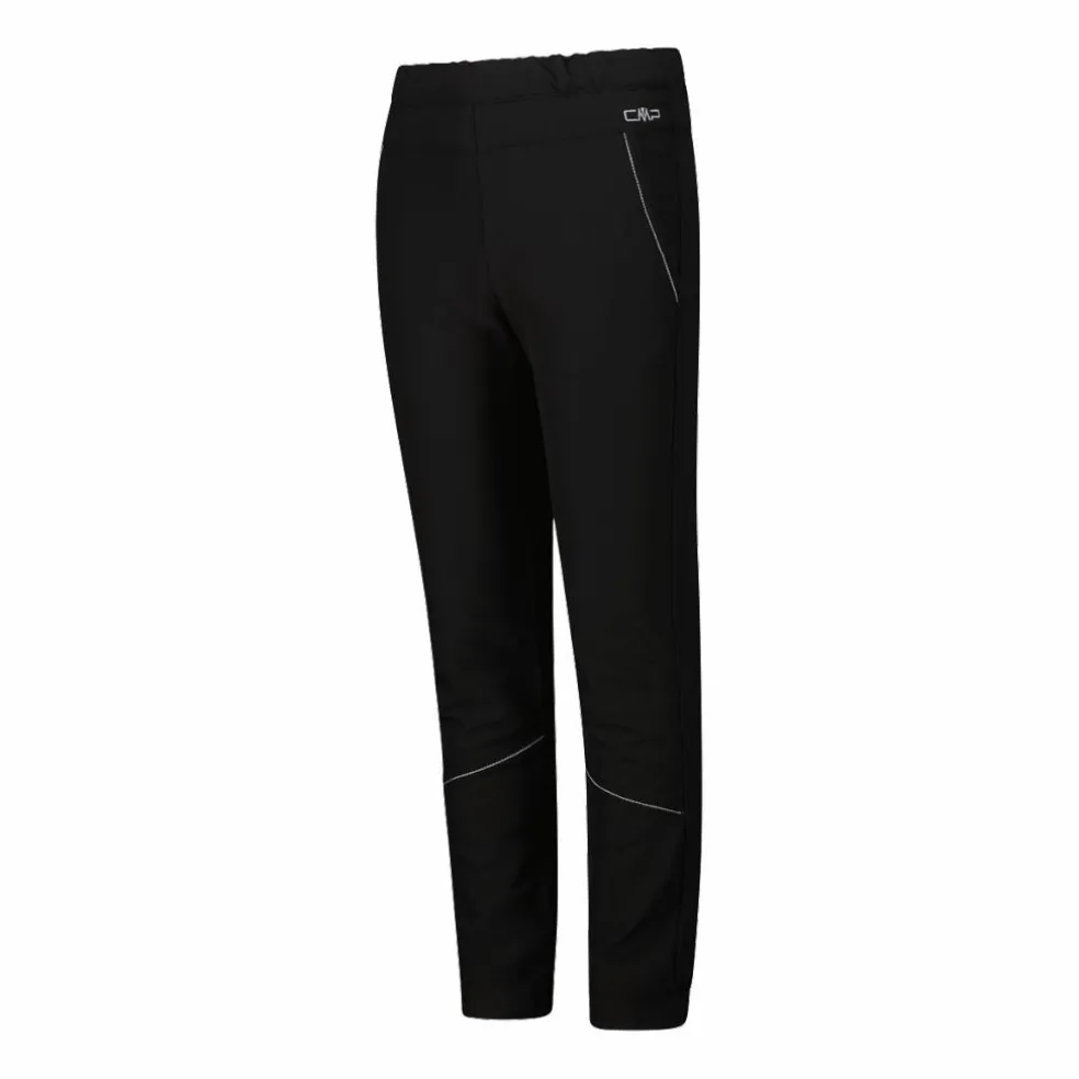 Pantaloni da bambina in poliestere elasticizzato