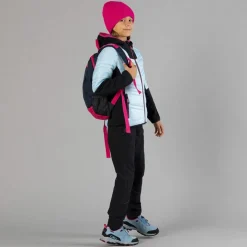 Pantaloni da bambina in poliestere elasticizzato