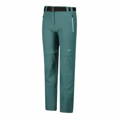 Pantaloni da bambina zip-off tessuto elasticizzato