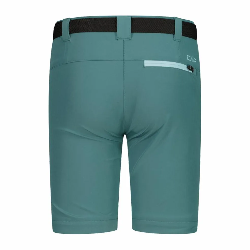 Pantaloni da bambina zip-off tessuto elasticizzato