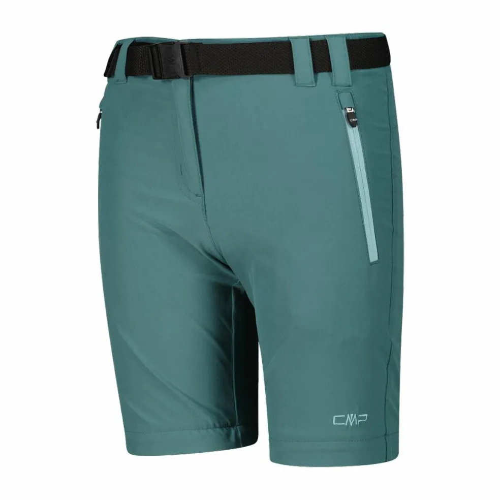 Pantaloni da bambina zip-off tessuto elasticizzato