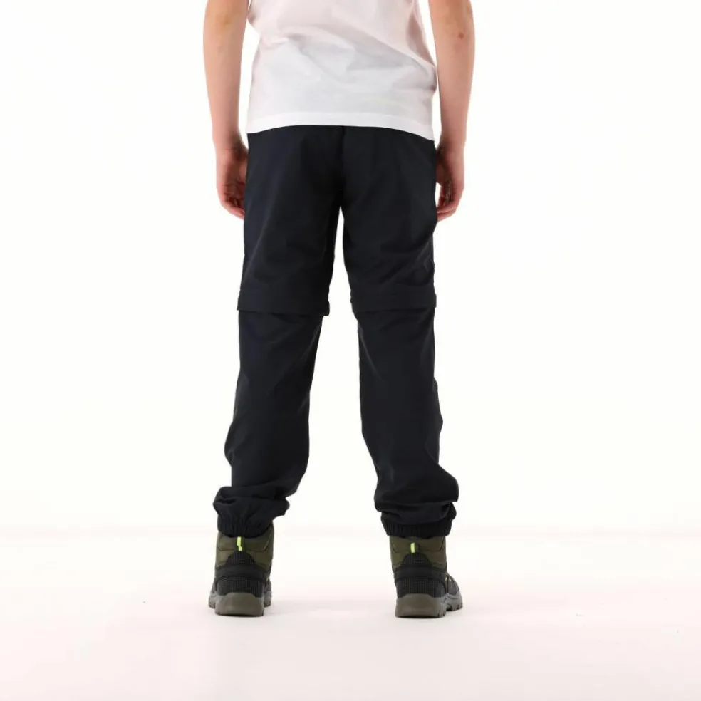 Pantaloni da bambino zip-off tessuto elasticizzato