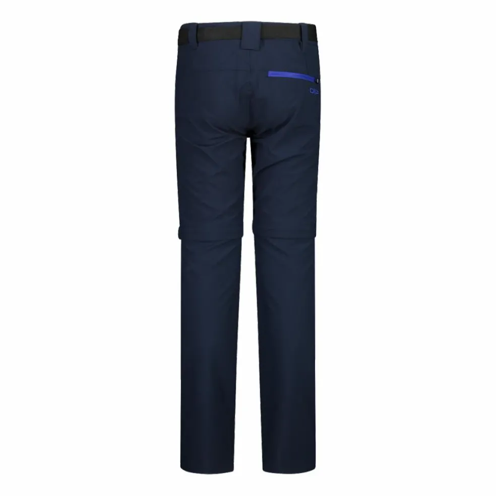 Pantaloni da bambino zip-off tessuto elasticizzato
