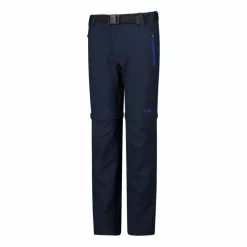 Pantaloni da bambino zip-off tessuto elasticizzato