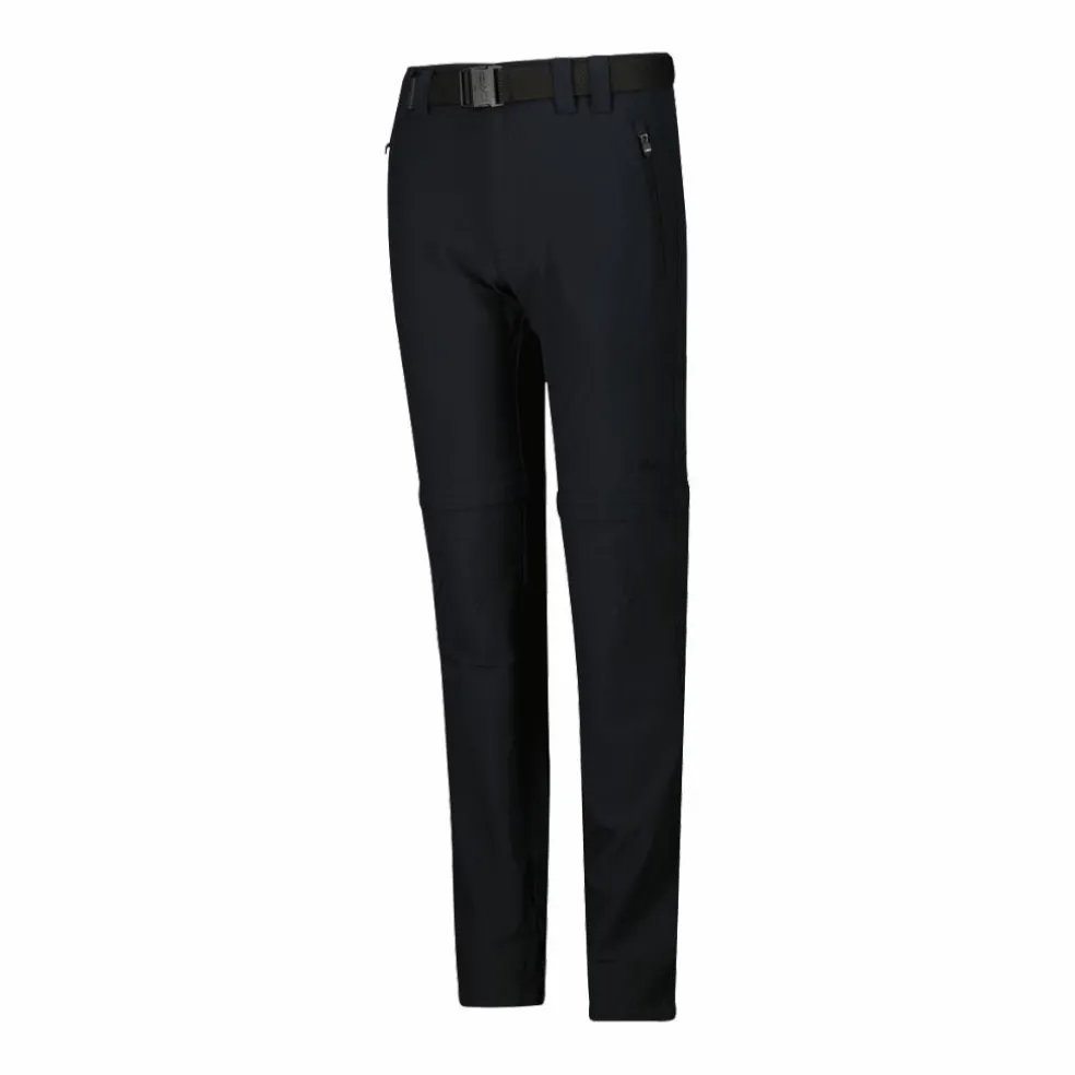 Pantaloni da bambino zip-off tessuto elasticizzato