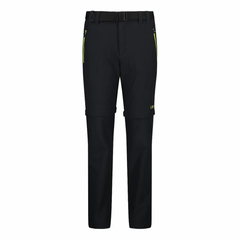 Pantaloni da bambino zip-off tessuto elasticizzato