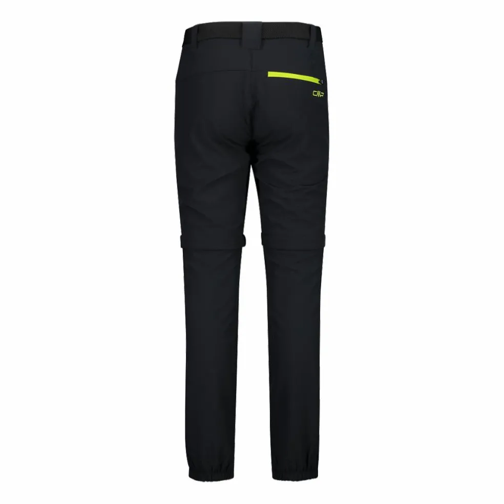 Pantaloni da bambino zip-off tessuto elasticizzato
