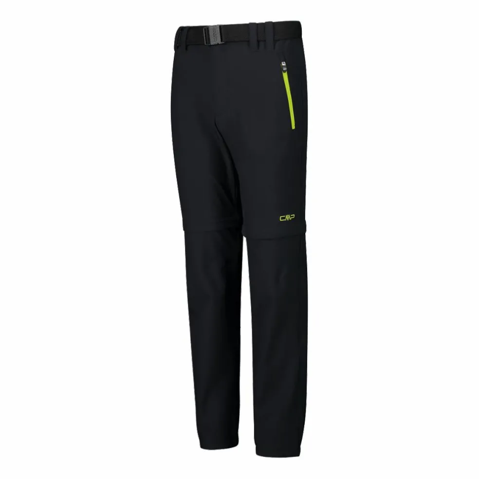 Pantaloni da bambino zip-off tessuto elasticizzato