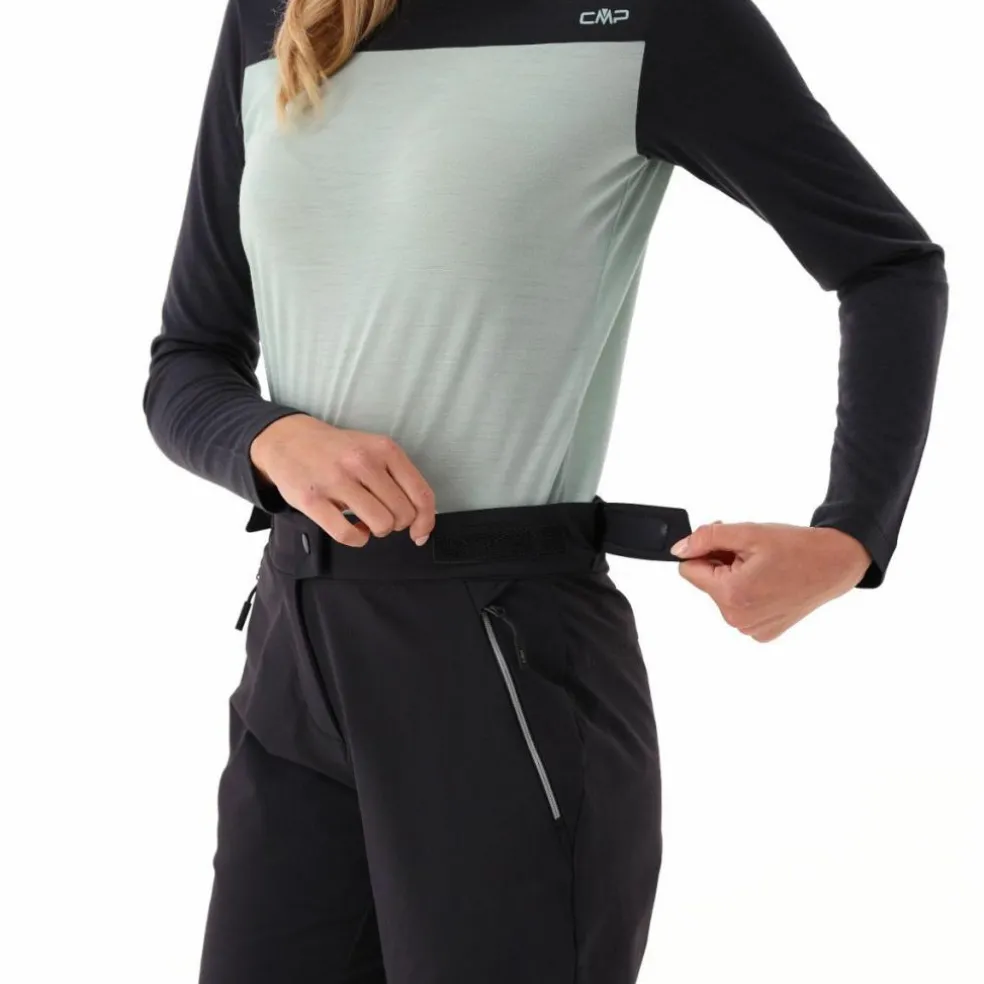 Pantaloni da donna Unlimitech con interno in merino