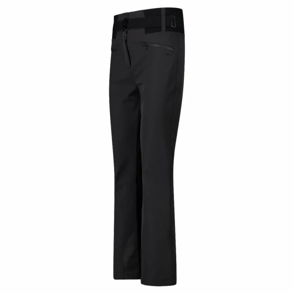 Pantaloni da sci da donna con strato interno in pile
