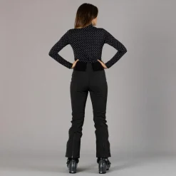 Pantaloni da sci da donna con strato interno in pile