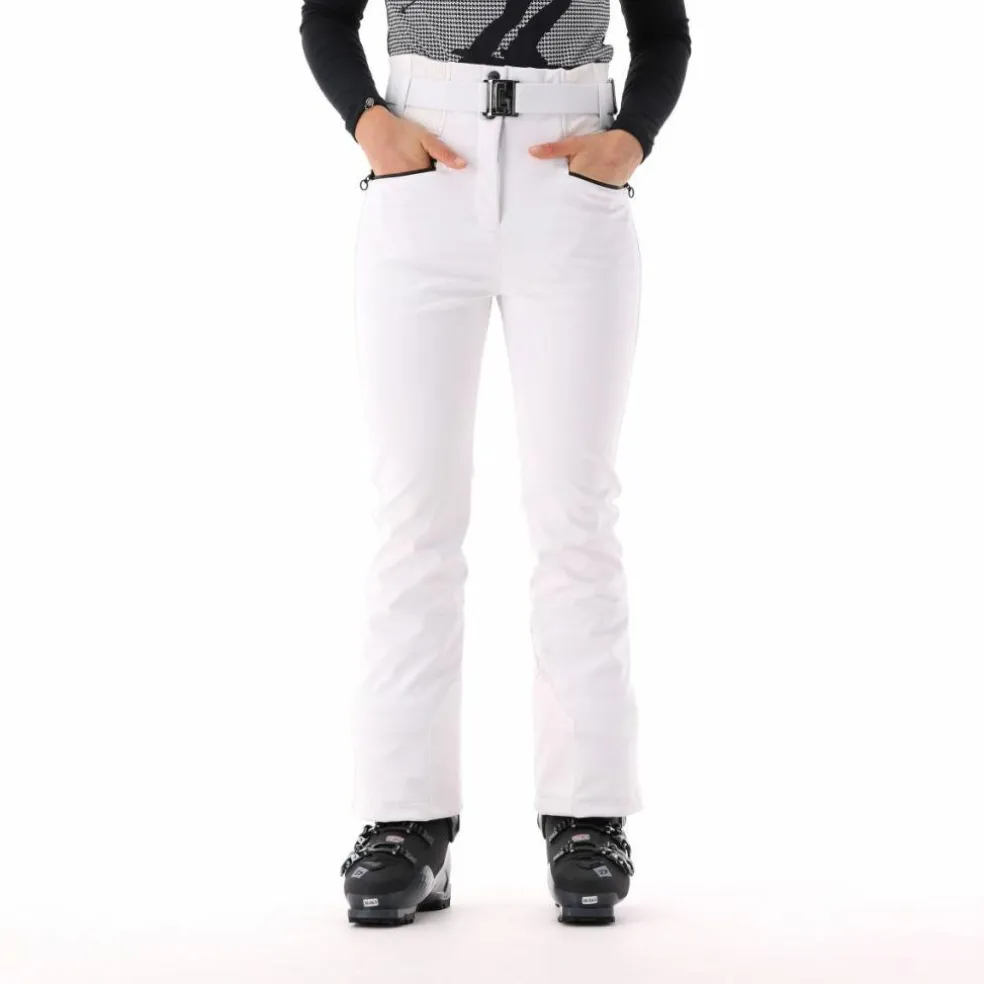 Pantaloni da sci da donna con strato interno in pile
