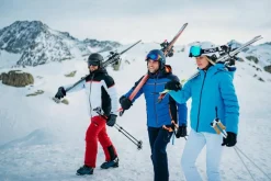 Pantaloni da sci da donna con strato interno in pile