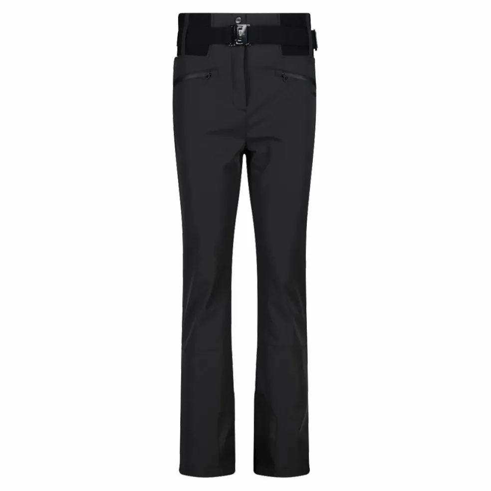 Pantaloni da sci da donna con strato interno in pile