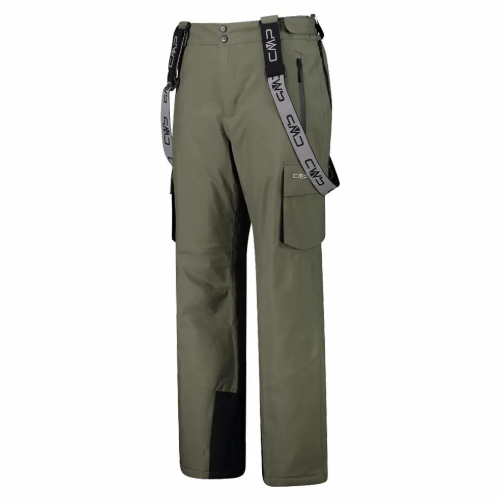 Pantaloni da sci in twill da uomo