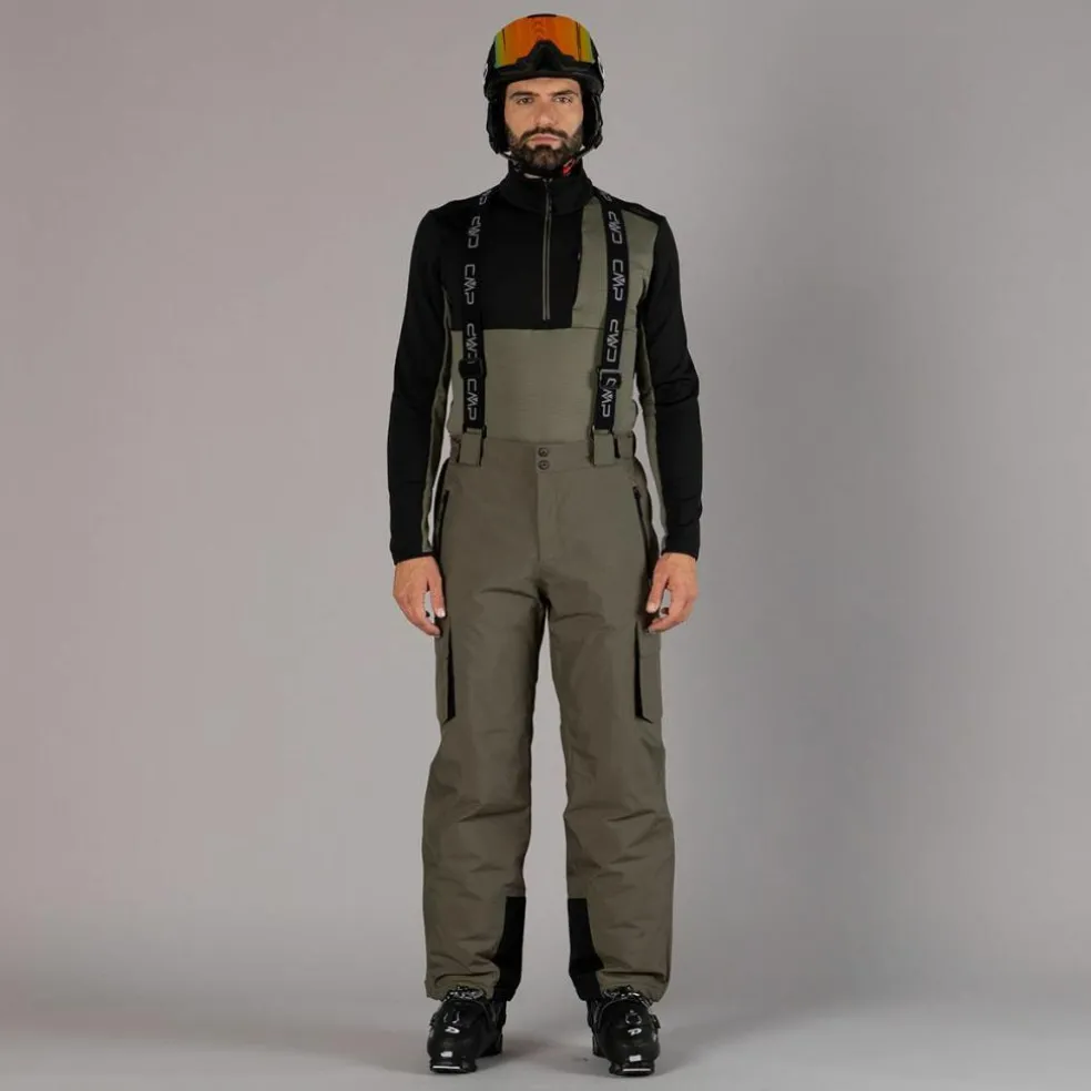Pantaloni da sci in twill da uomo
