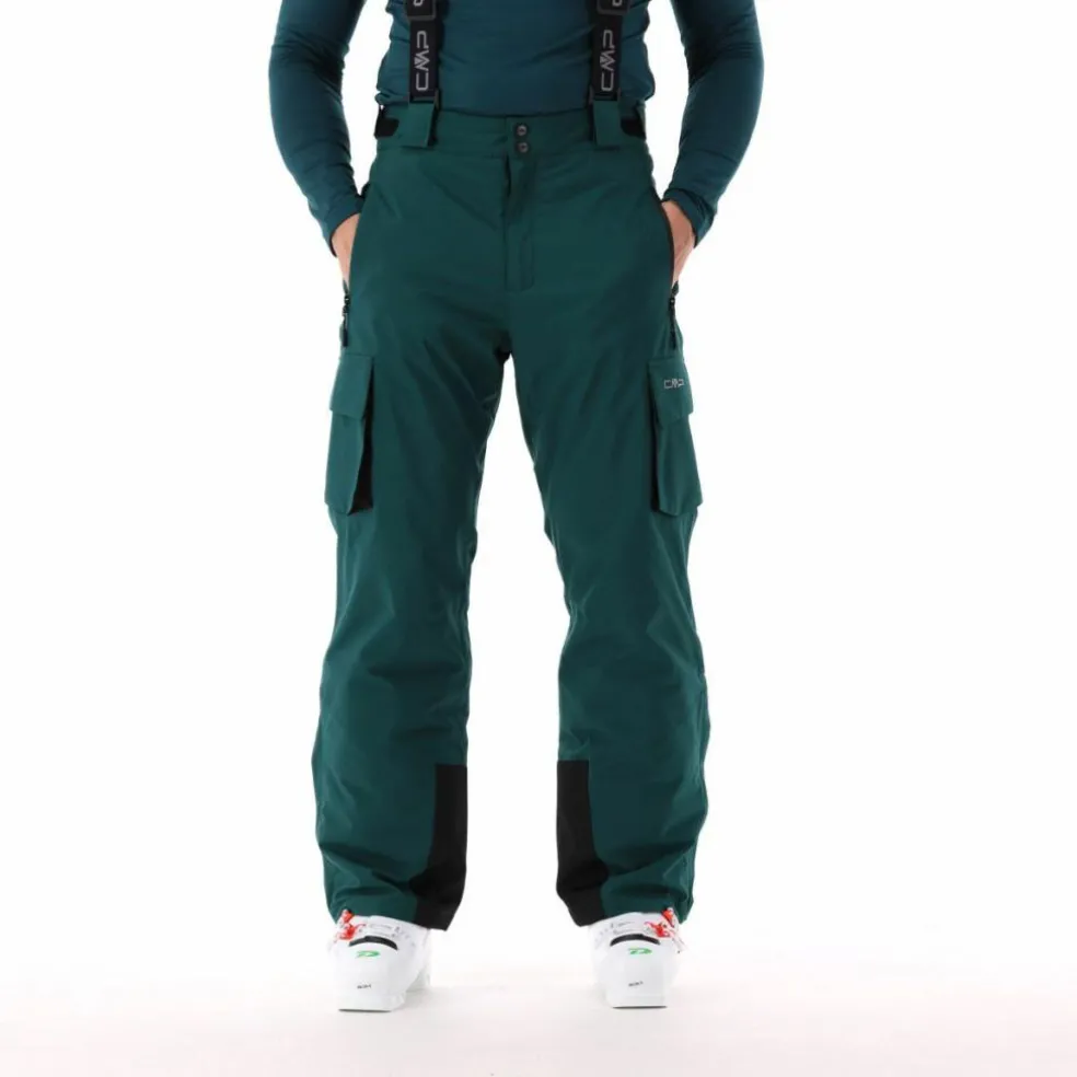 Pantaloni da sci in twill da uomo