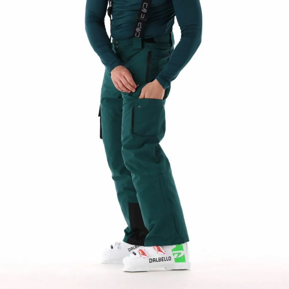 Pantaloni da sci in twill da uomo