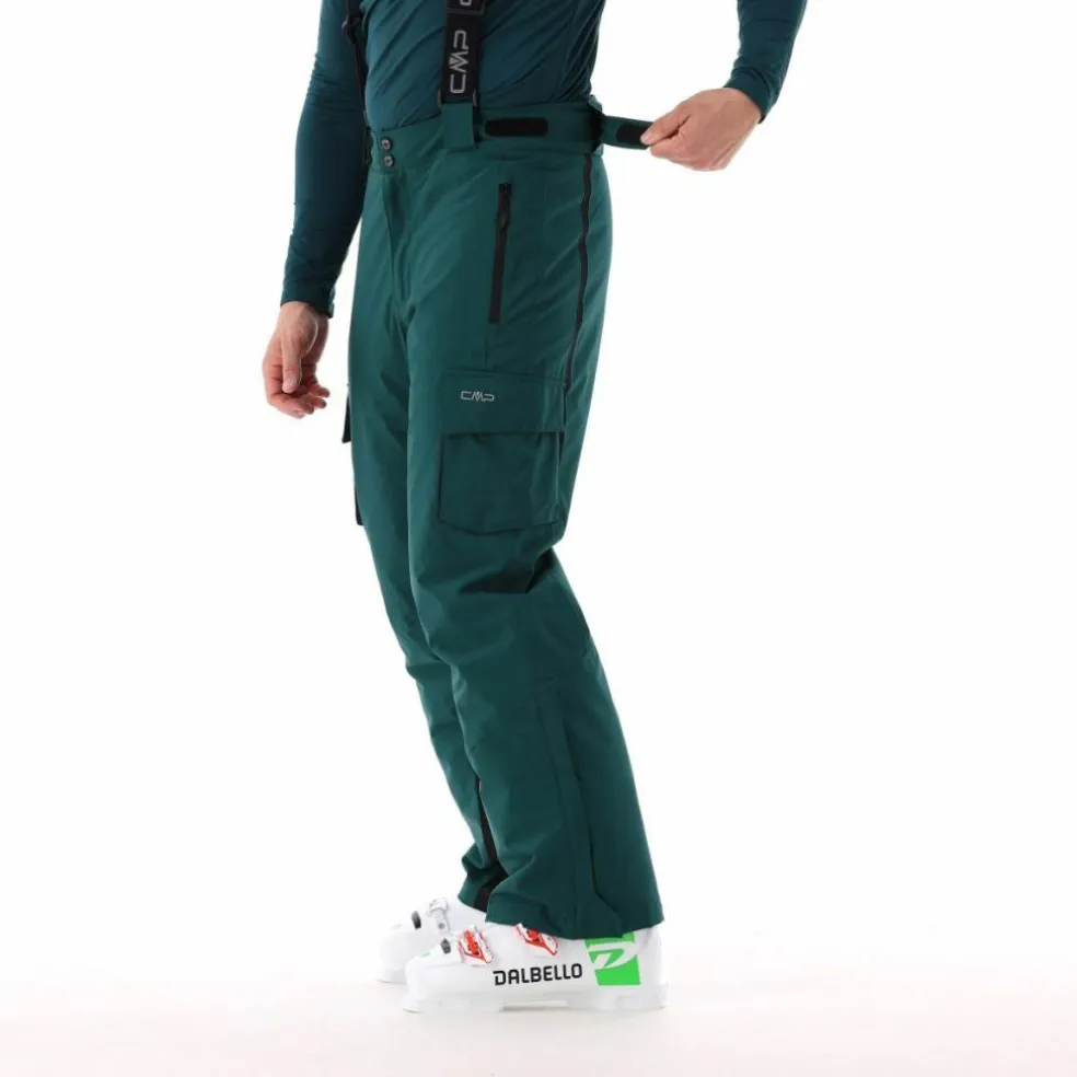 Pantaloni da sci in twill da uomo