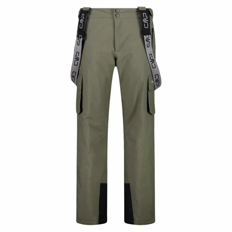 Pantaloni da sci in twill da uomo