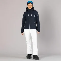 Pantaloni da sci non imbottiti elasticizzati donna