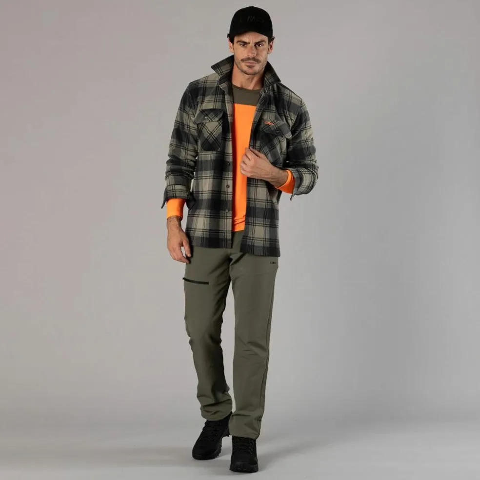 Pantaloni da uomo in poliestere elasticizzato