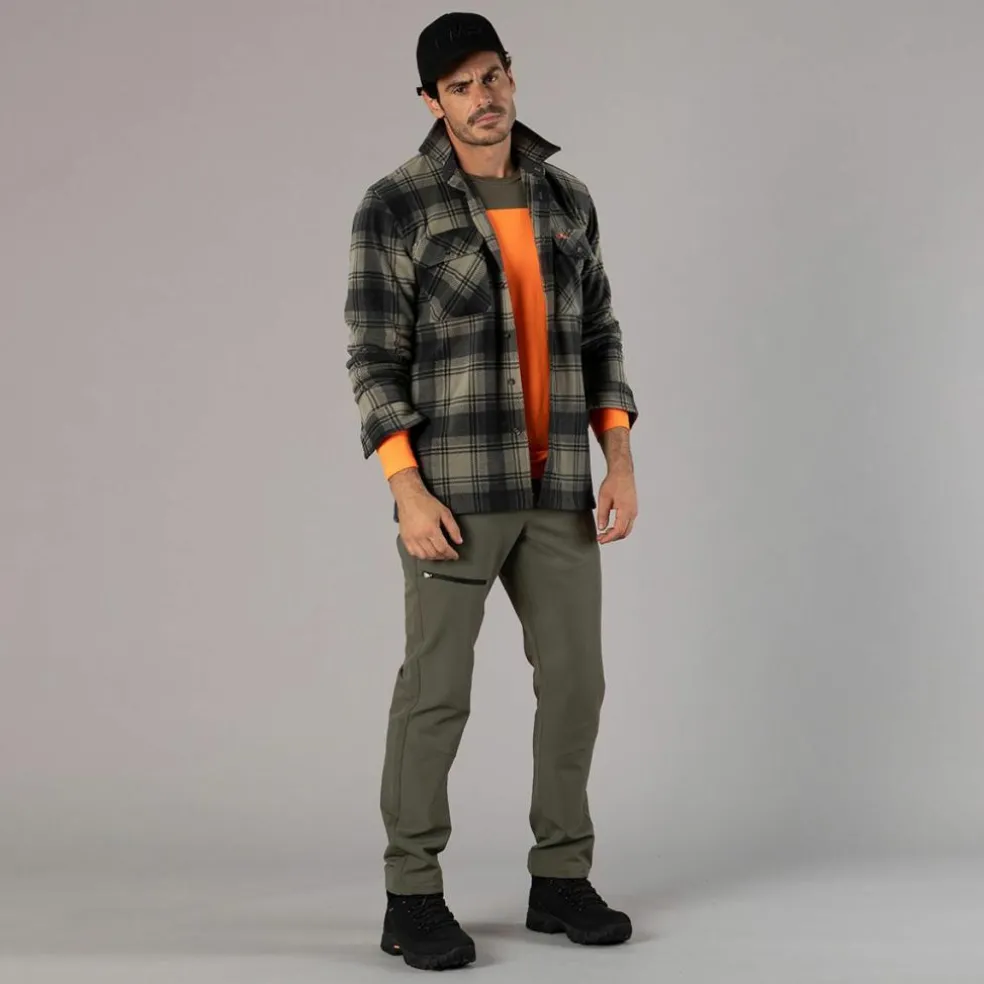 Pantaloni da uomo in poliestere elasticizzato