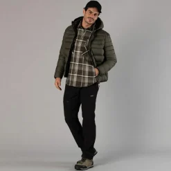 Pantaloni da uomo in poliestere elasticizzato
