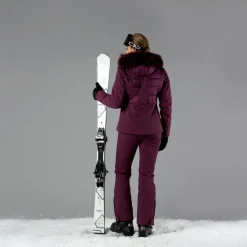 Pantaloni elasticizzati da sci da donna