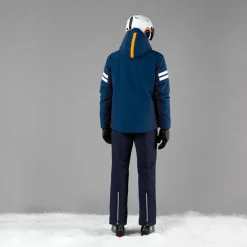 Pantaloni elasticizzati da sci tinta unita