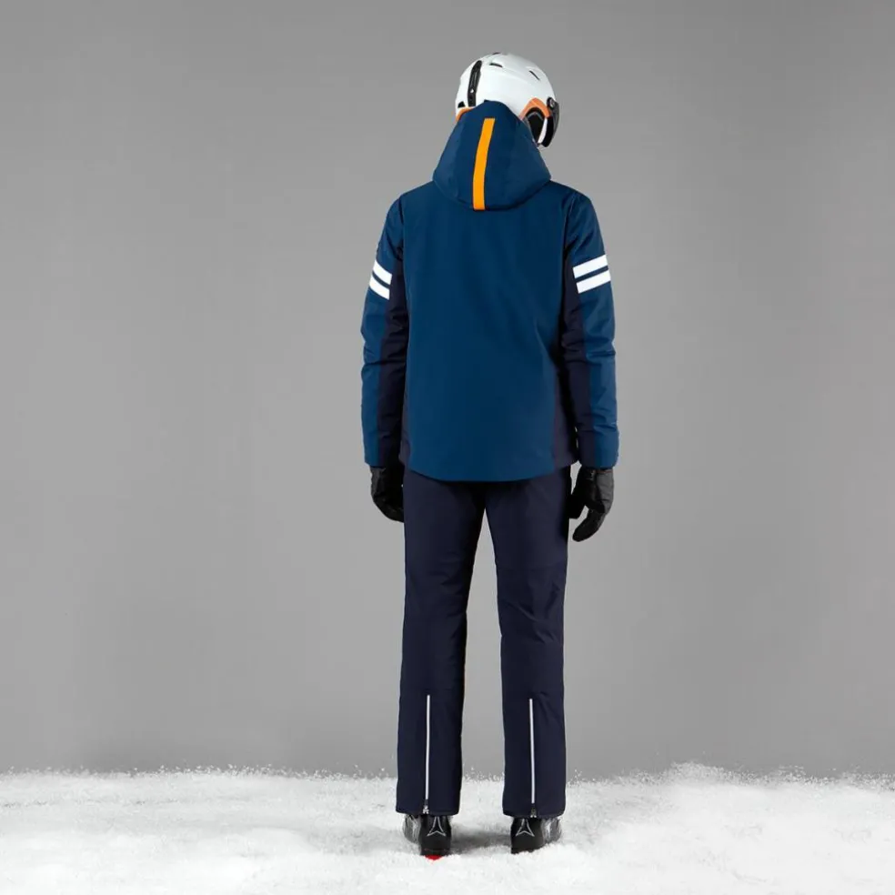 Pantaloni elasticizzati da sci tinta unita