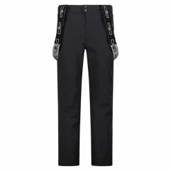 Pantaloni elasticizzati da sci tinta unita