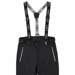 Pantaloni elasticizzati da sci tinta unita