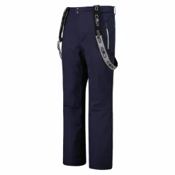 Pantaloni elasticizzati da sci tinta unita