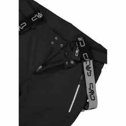 Pantaloni elasticizzati da sci tinta unita